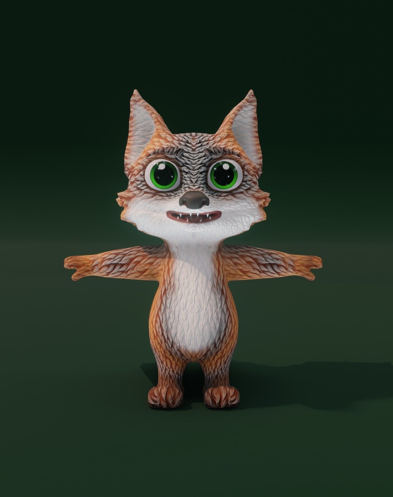 Cartoon Fox Animated 3D Collection _80