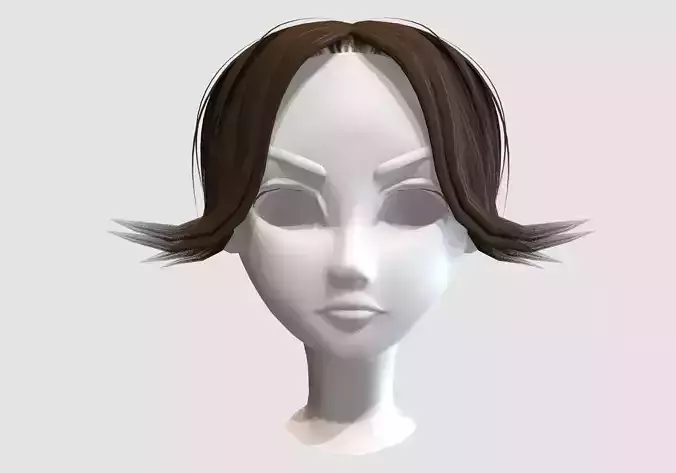 male bangs hairstyle 