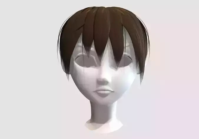 male anime hairstyle 