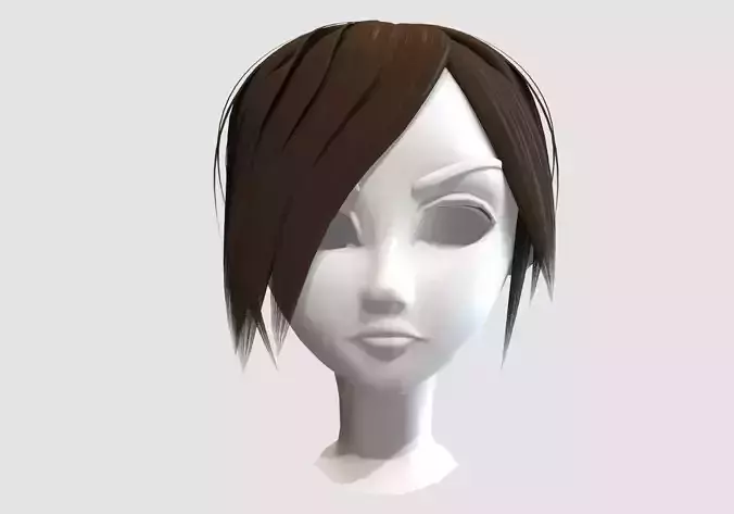 long bangs hairstyle 