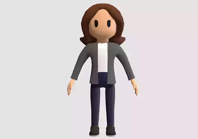 classic cartoon woman 