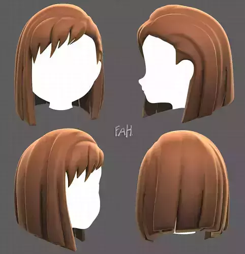 Base Hair for girl V11