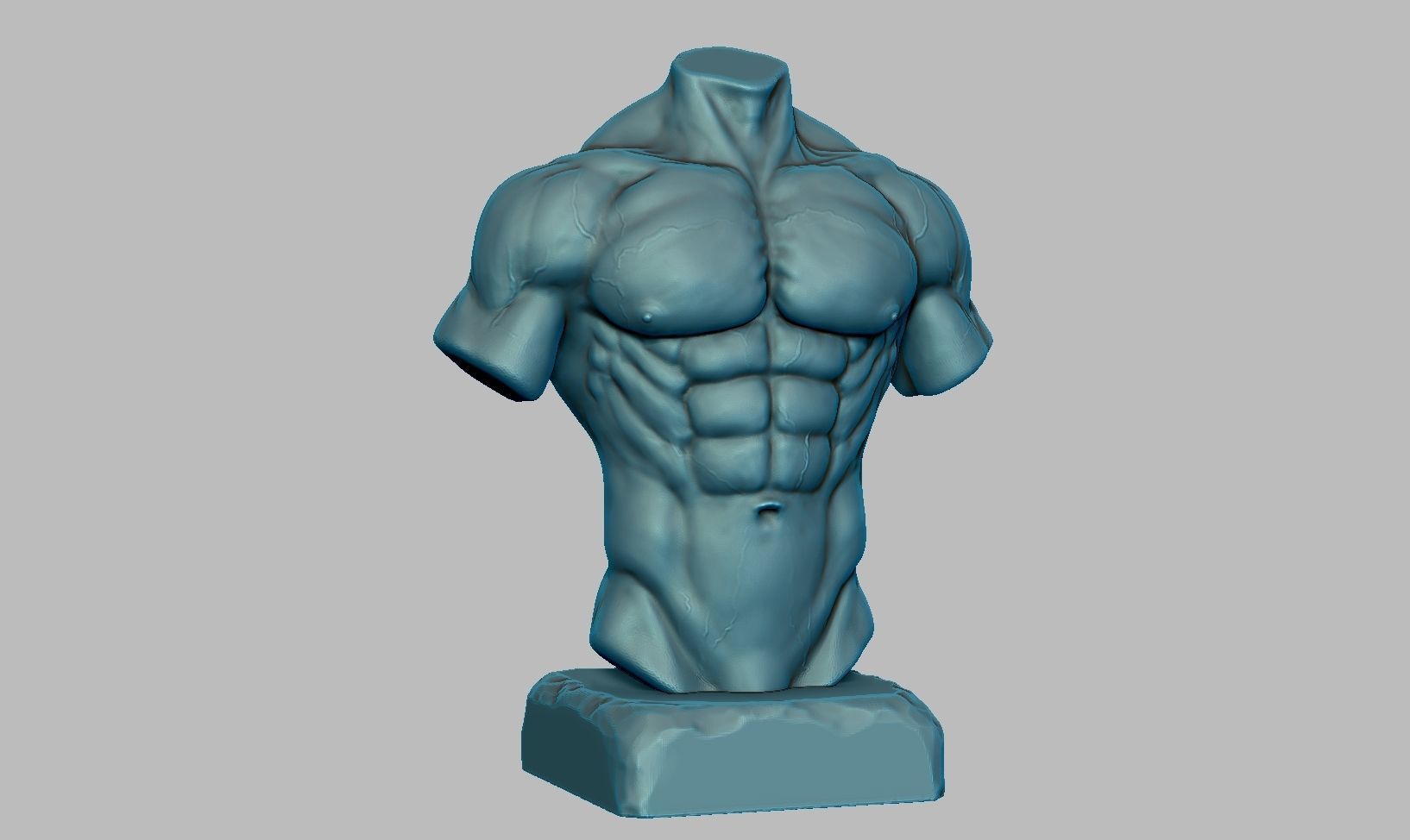 Torso a01 3d print model 3D print model_15