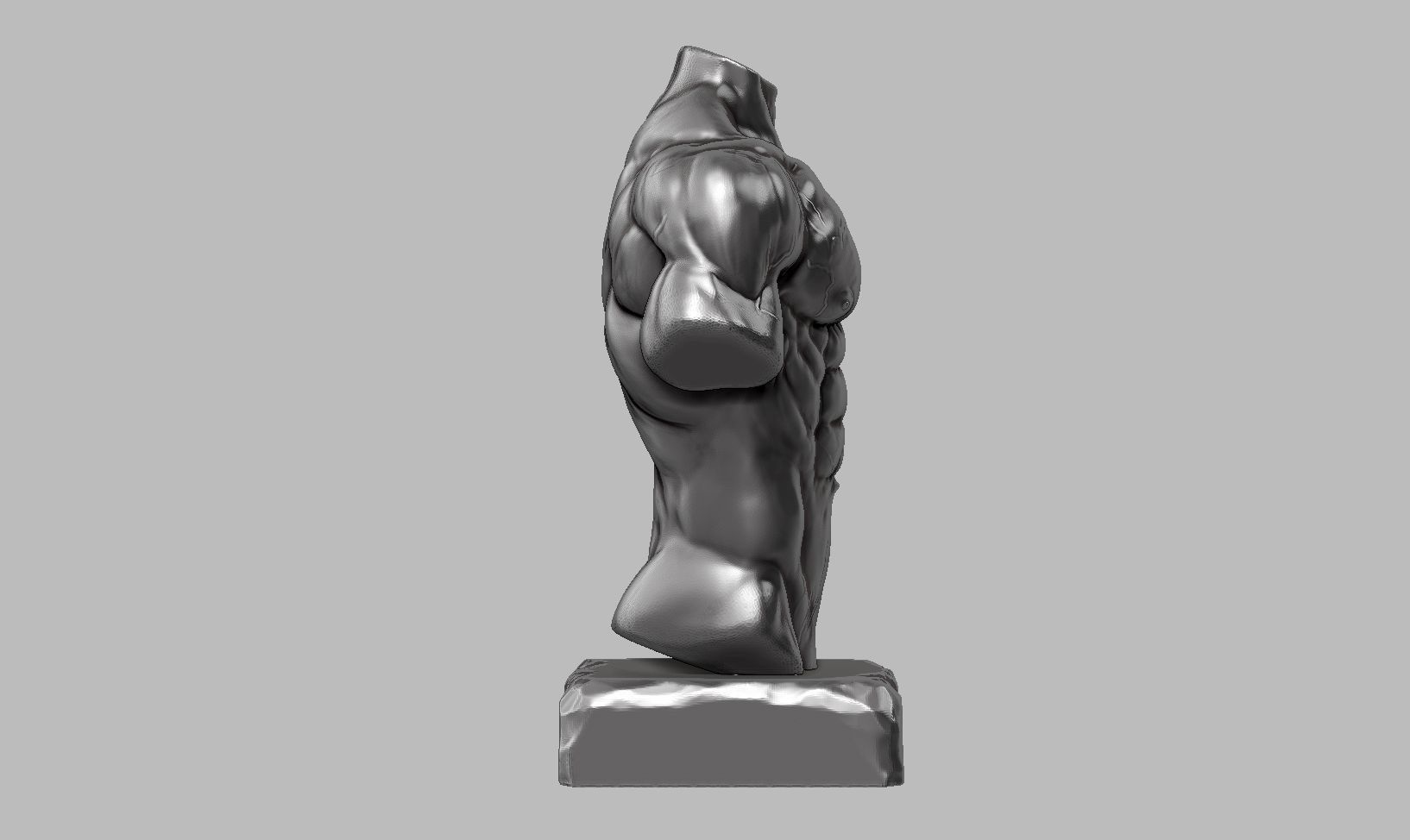 Torso a01 3d print model 3D print model_7