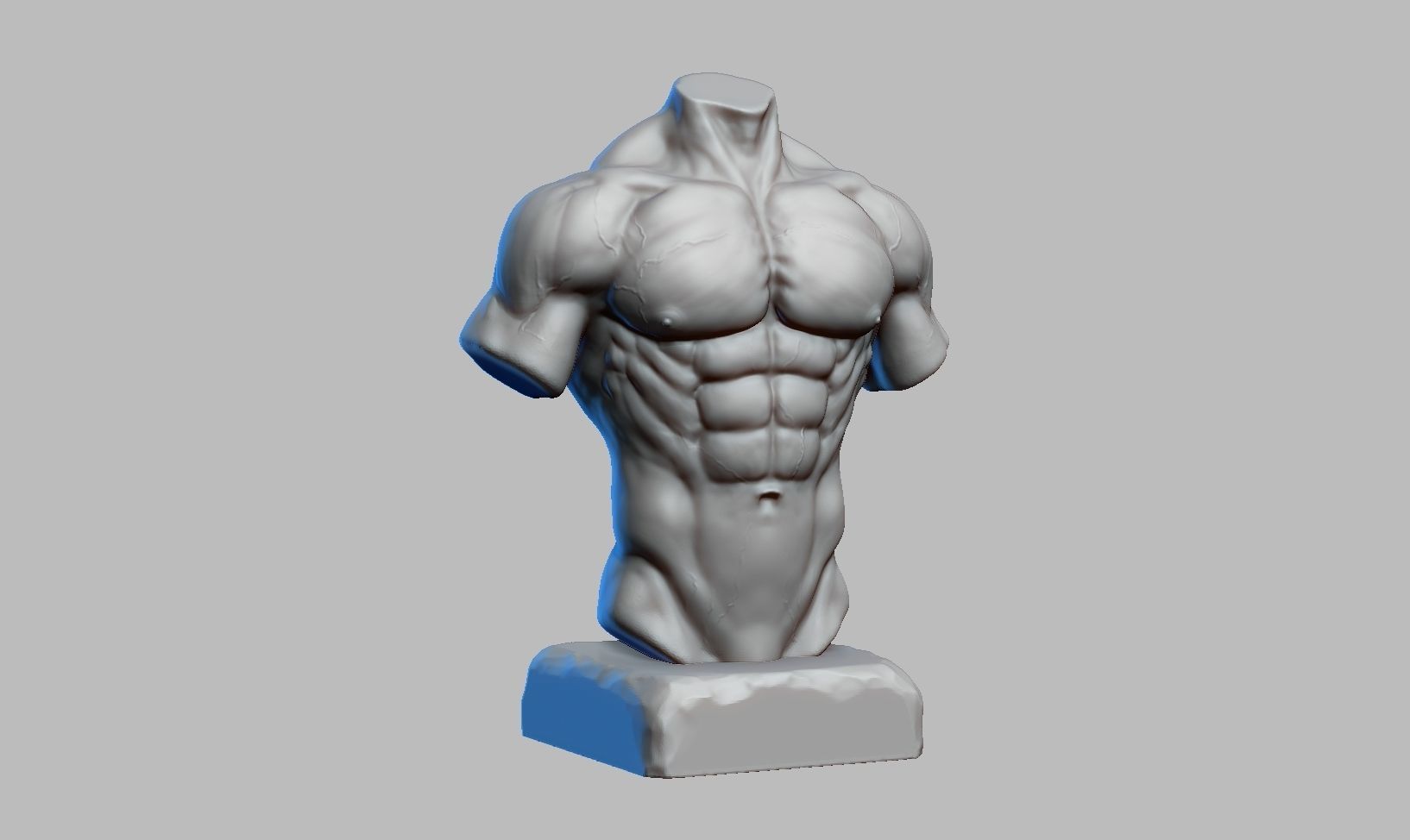 Torso a01 3d print model 3D print model_19