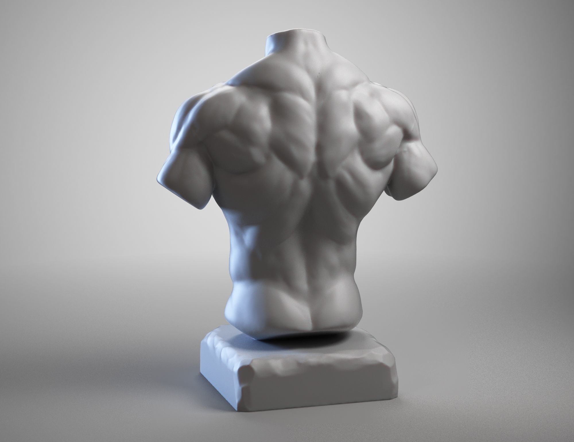 Torso a01 3d print model 3D print model_1