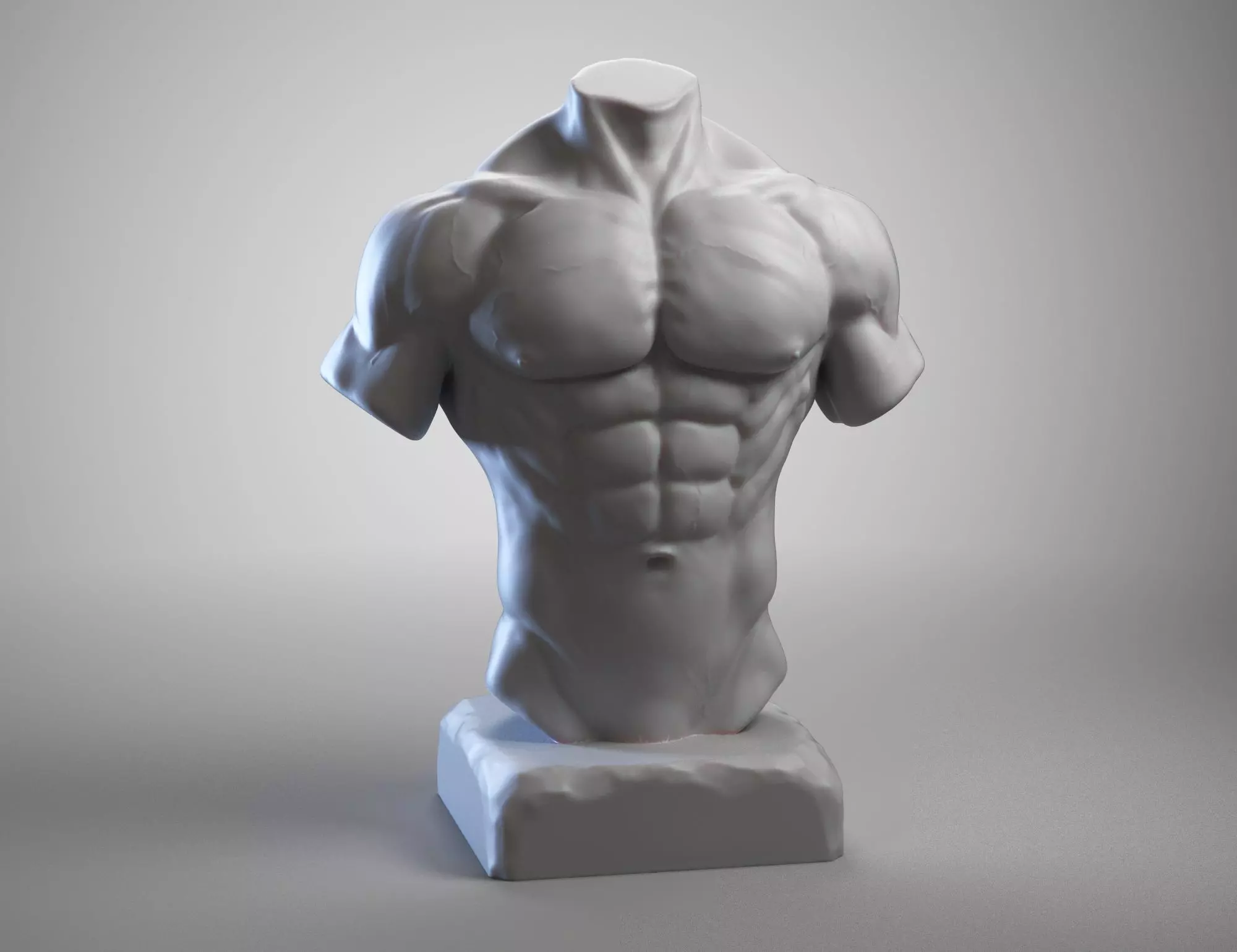 Torso a01 3d print model 3D print model_0