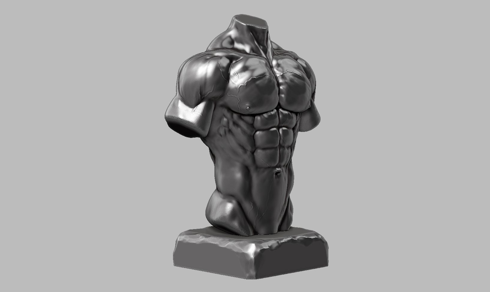 Torso a01 3d print model 3D print model_5