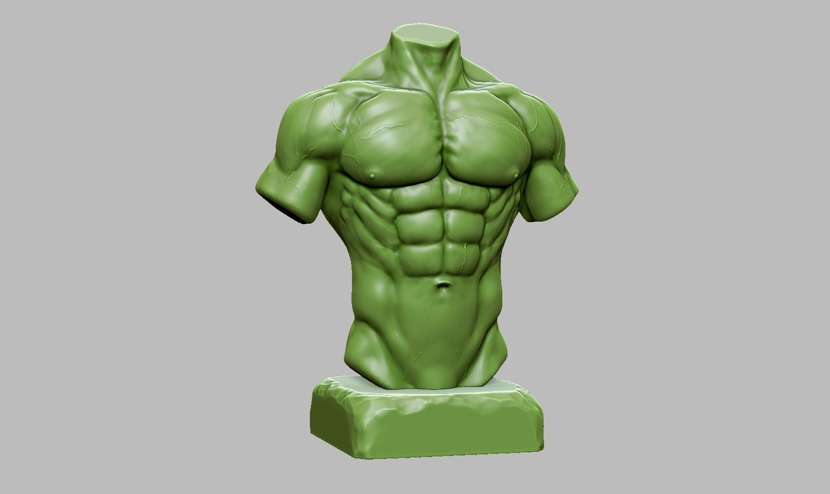 Torso a01 3d print model 3D print model_17