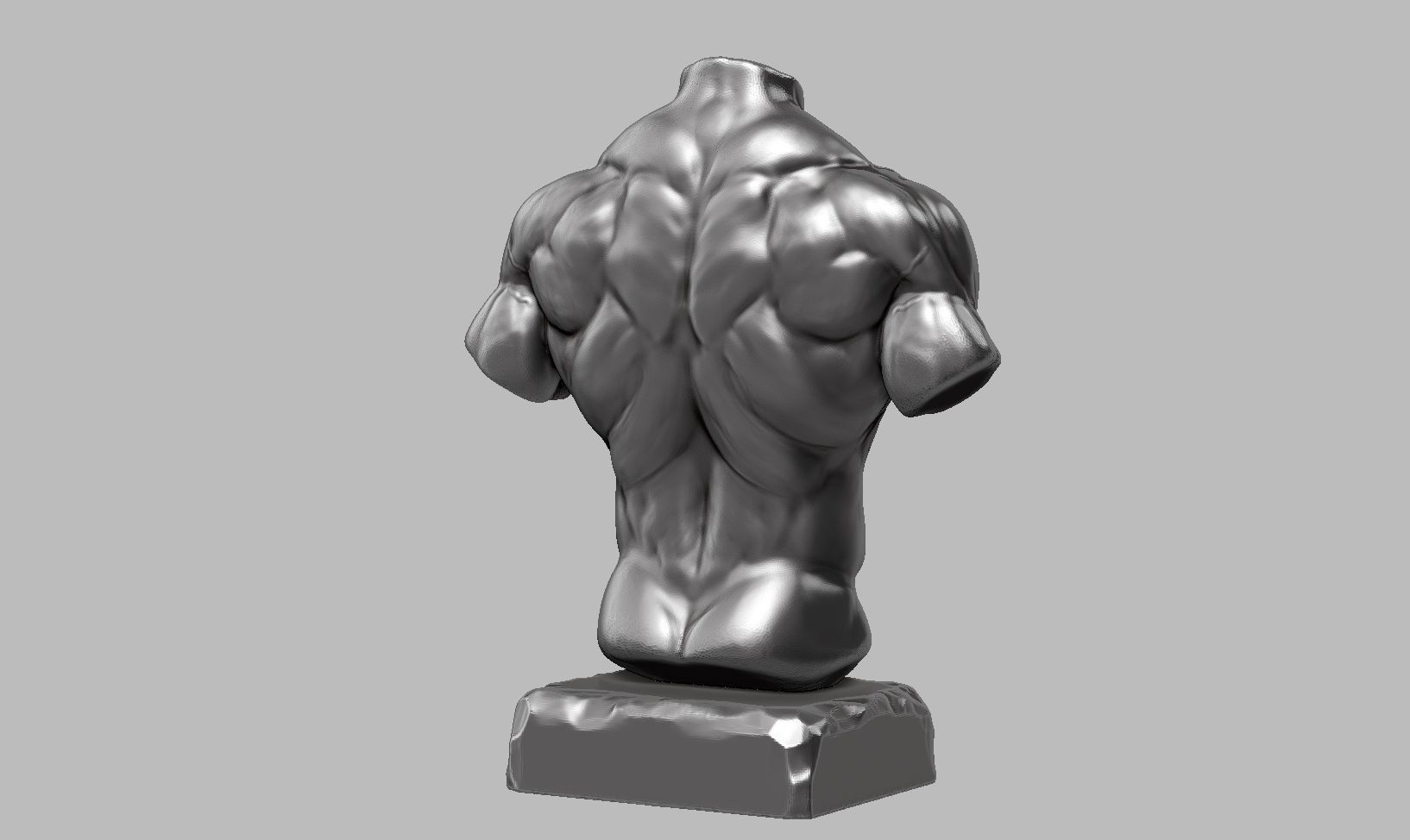 Torso a01 3d print model 3D print model_9