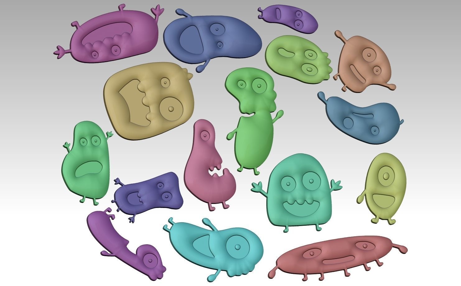 free convert crazy shapes funny 3D print model_1