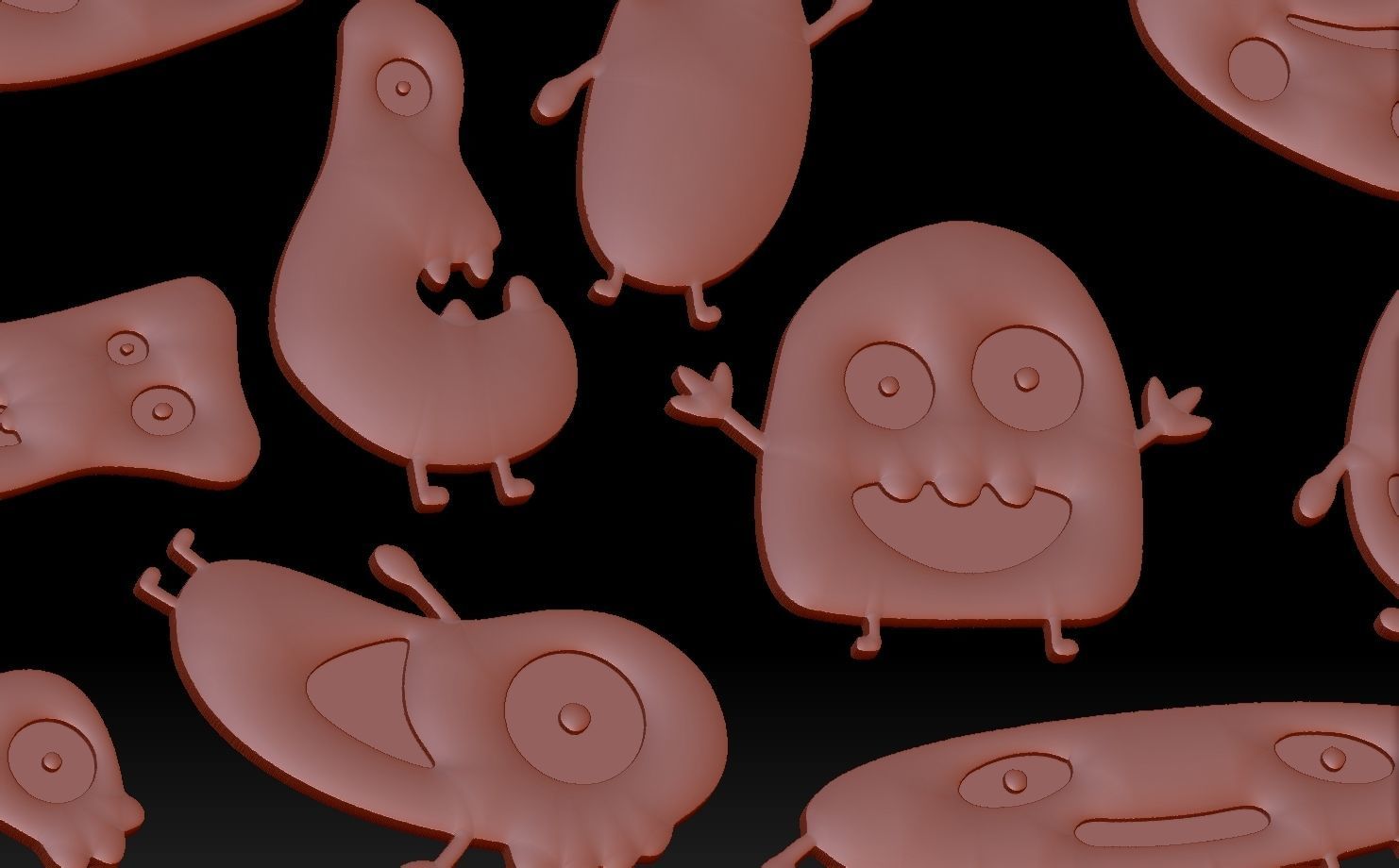 free convert crazy shapes funny 3D print model_7