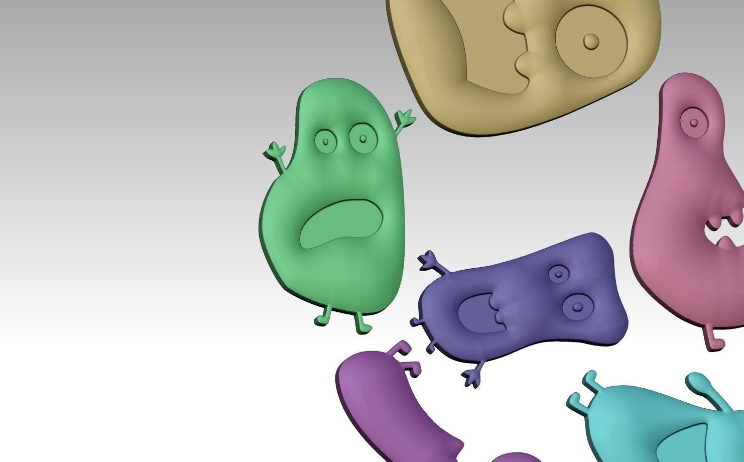 free convert crazy shapes funny 3D print model_9