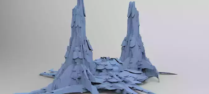 Star Glider Ship structures 1 