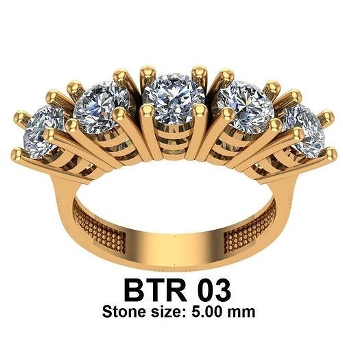 ring 3 btr diamond 3D print model