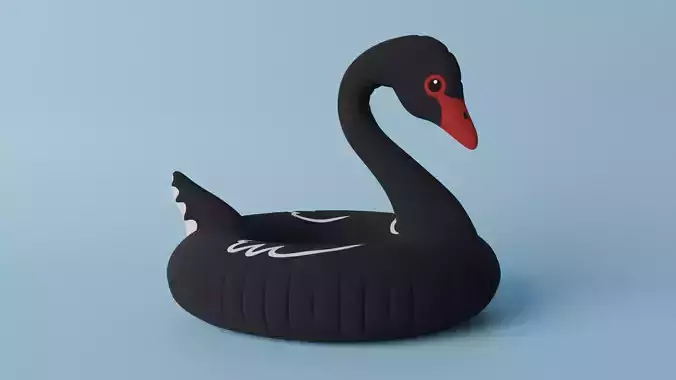 Black Swan Pool Float 
