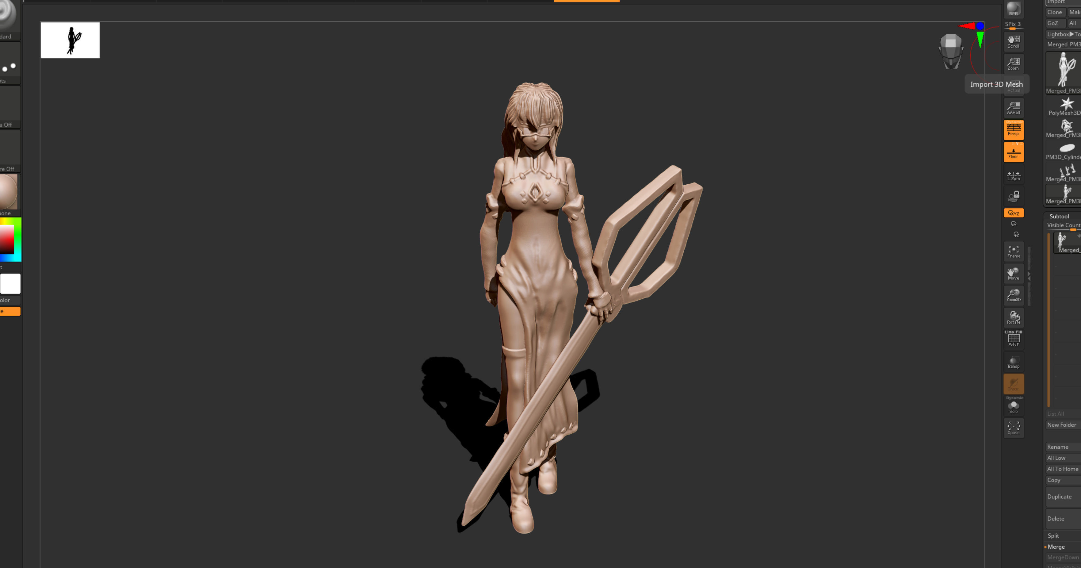 Sheele - Akame Ga Kill 3D print model_9