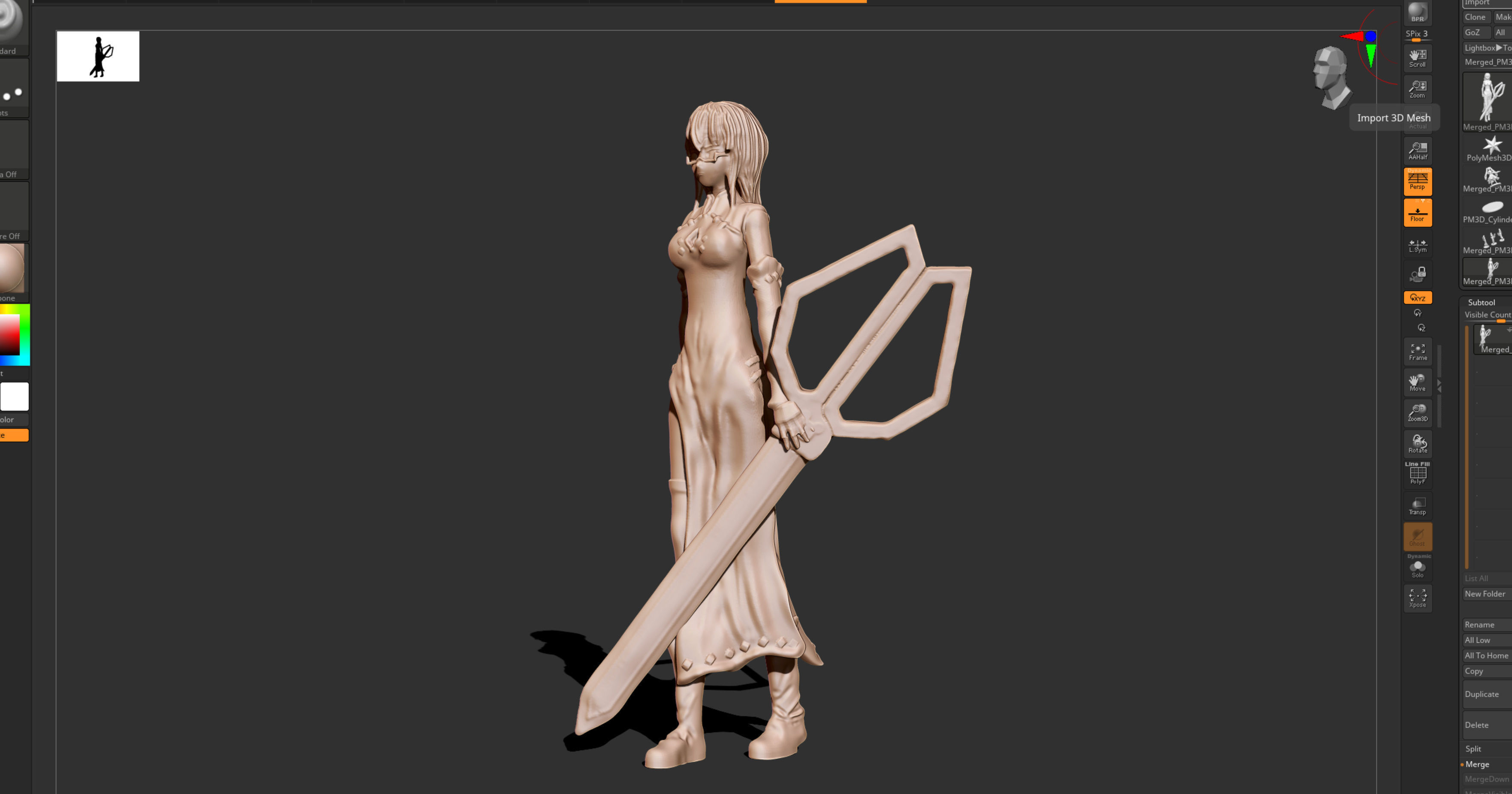 Sheele - Akame Ga Kill 3D print model_1