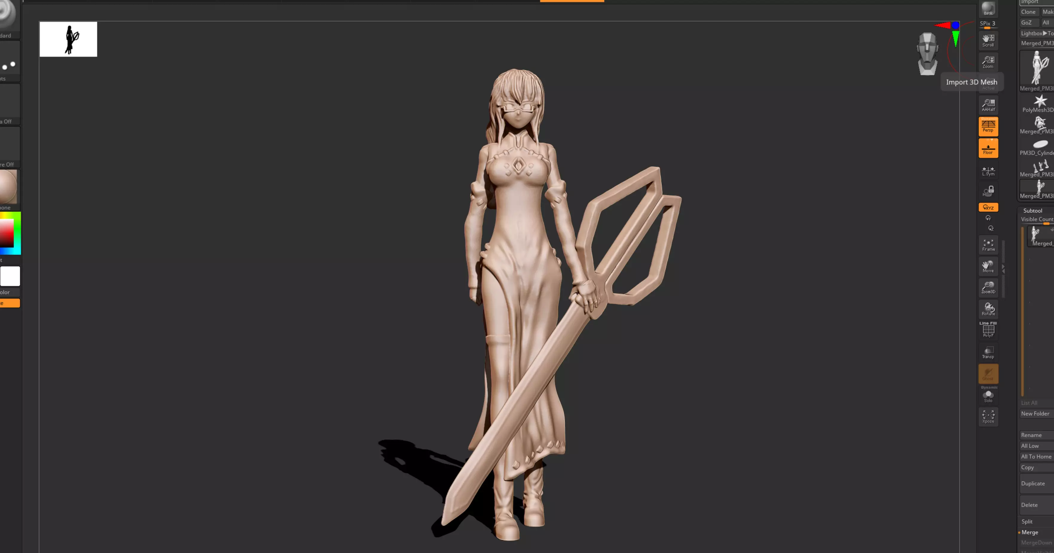 Sheele - Akame Ga Kill 3D print model_0