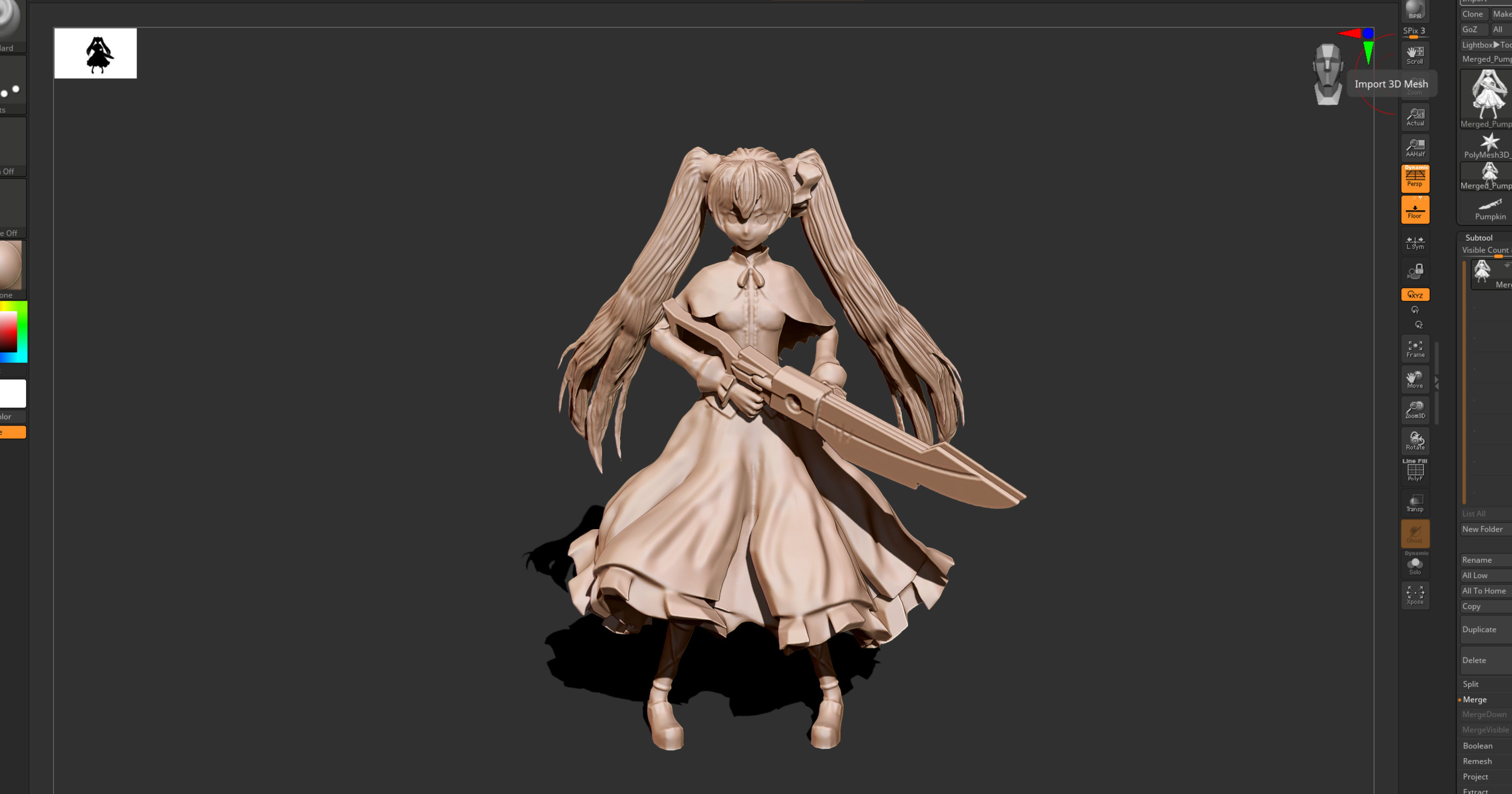 Mine - Akame Ga Kill 3D print model_9