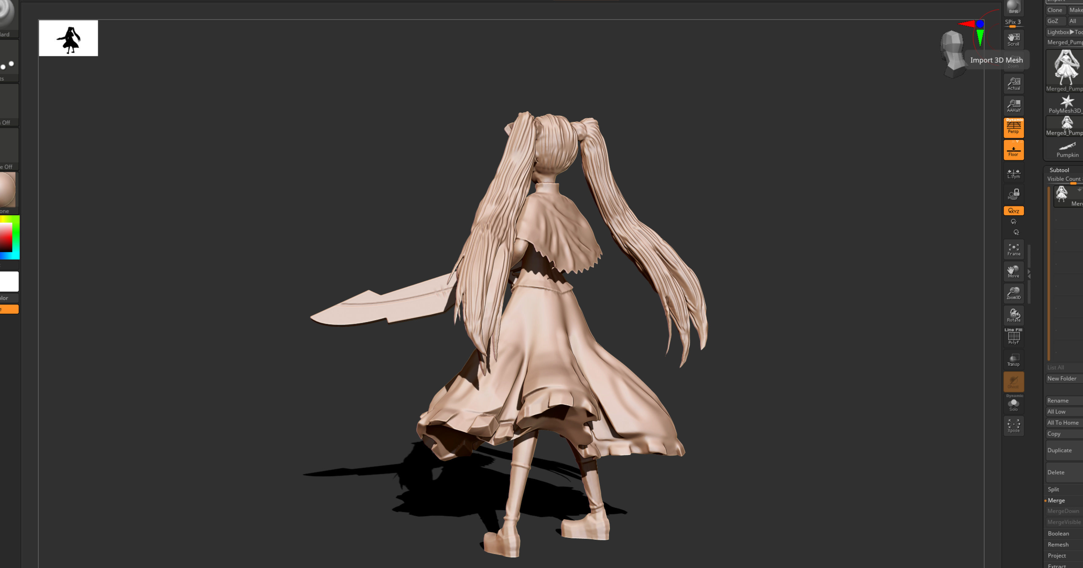 Mine - Akame Ga Kill 3D print model_3