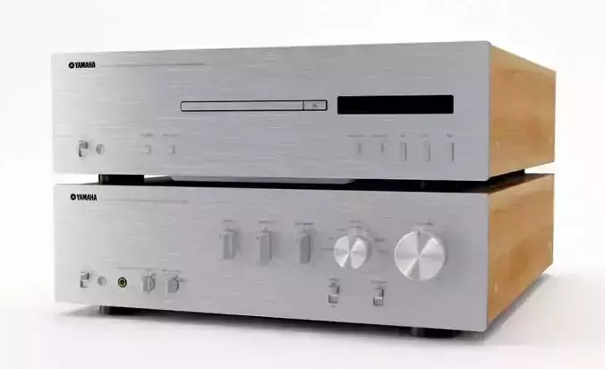 Stereo Equalizer And Cd Player 3D model Stereo Equalizer And Cd Player 3D model