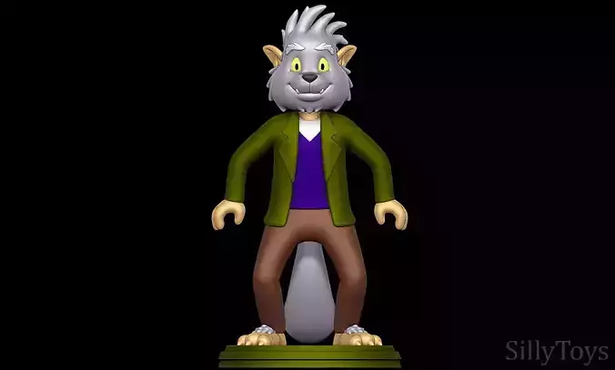 Wolf - Monster Mash 3D print model