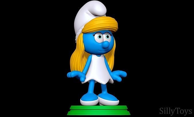 Smurfette - Smurfs 3D print model
