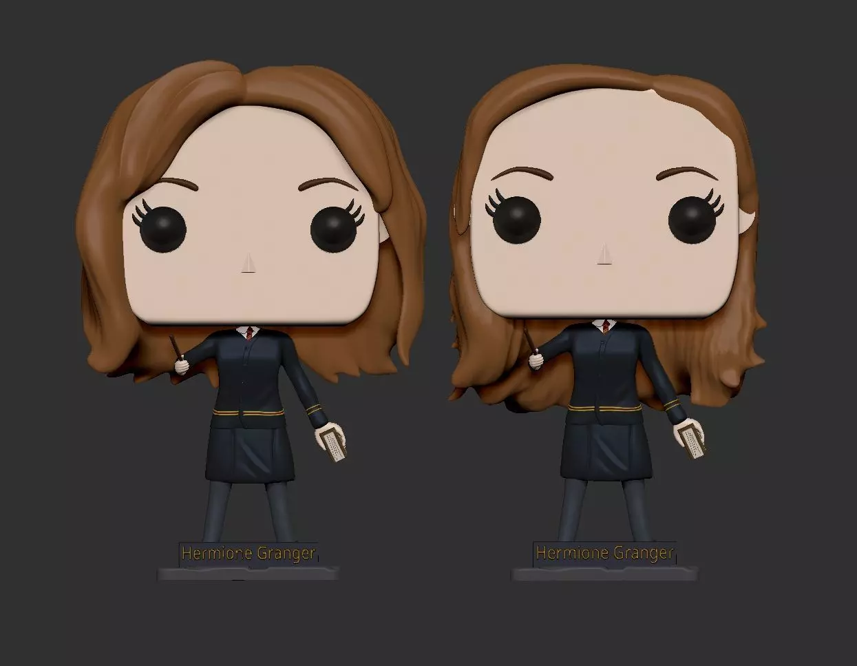 Hermione Granger Funko Figure 3D Model  3D print model_0