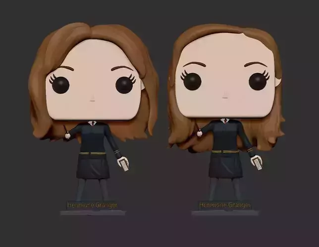 Hermione Granger Funko Figure 3D Model 