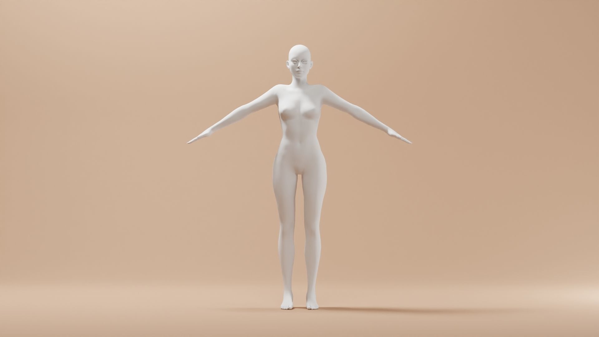 Base Meshes Characters Starter Kit High-Poly Pack 3D model_22