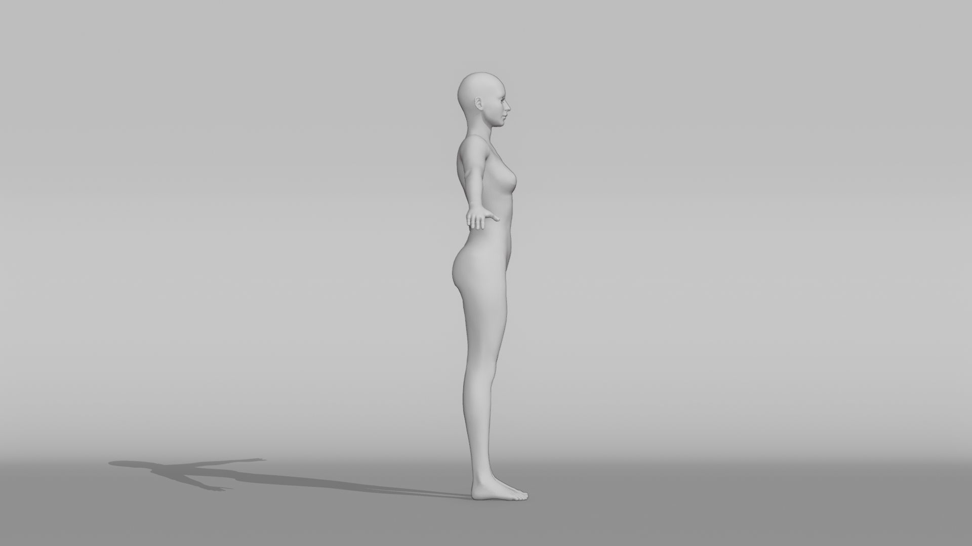 Base Meshes Characters Starter Kit High-Poly Pack 3D model_28