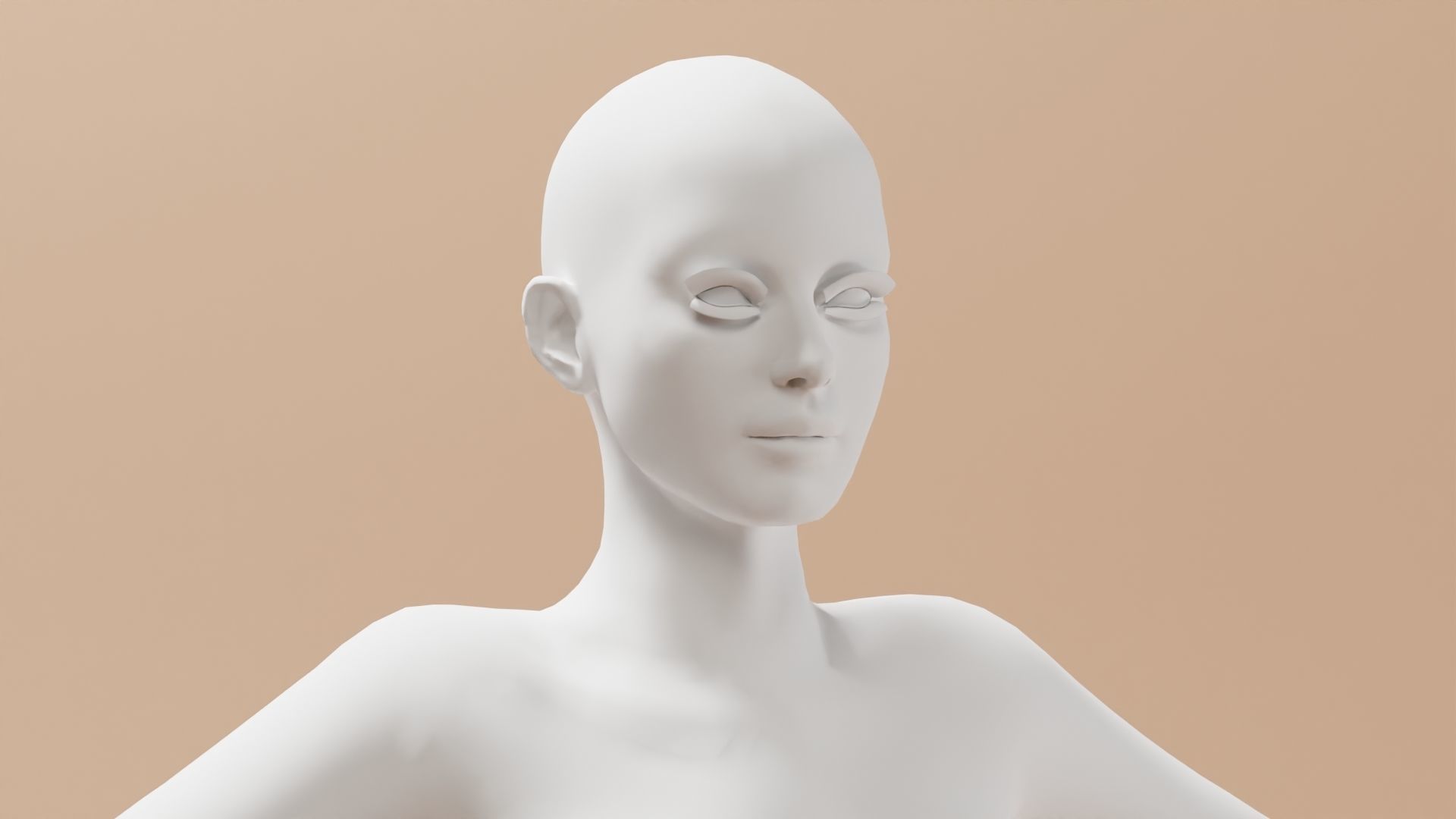 Base Meshes Characters Starter Kit High-Poly Pack 3D model_21