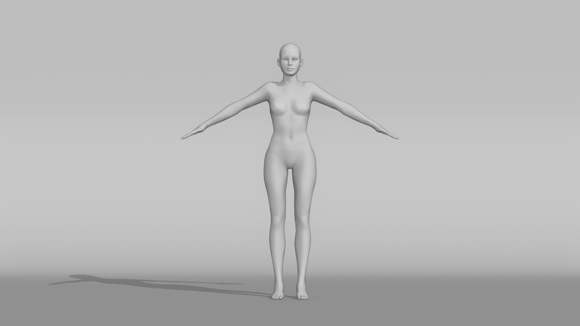 Base Meshes Characters Starter Kit High-Poly Pack 3D model_27