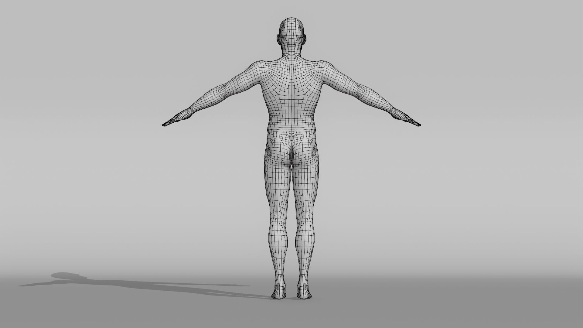 Base Meshes Characters Starter Kit High-Poly Pack 3D model_19