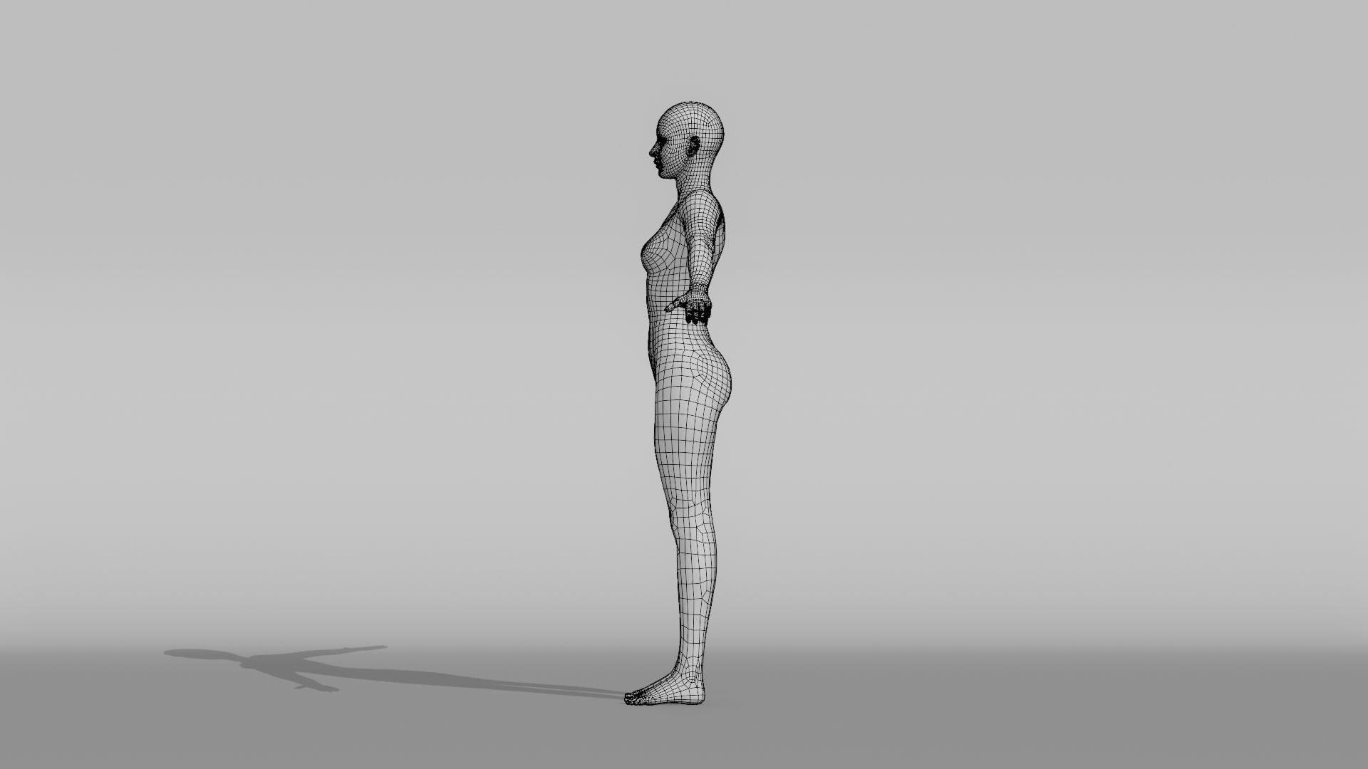 Base Meshes Characters Starter Kit High-Poly Pack 3D model_40