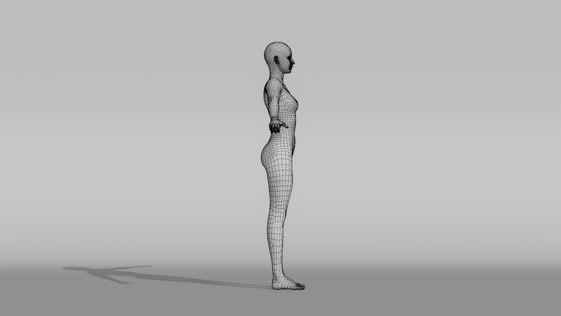 Base Meshes Characters Starter Kit High-Poly Pack 3D model_36