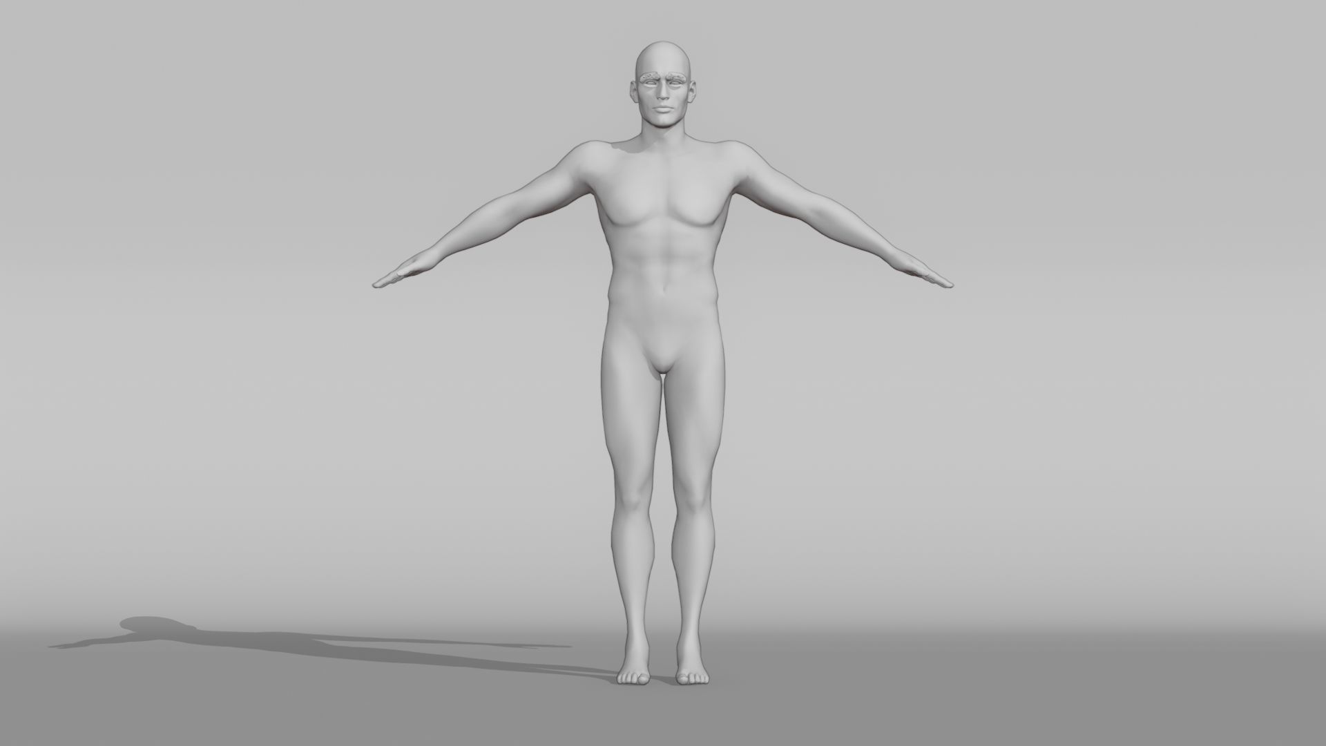 Base Meshes Characters Starter Kit High-Poly Pack 3D model_7