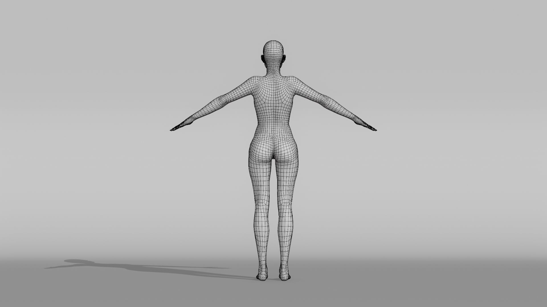 Base Meshes Characters Starter Kit High-Poly Pack 3D model_39