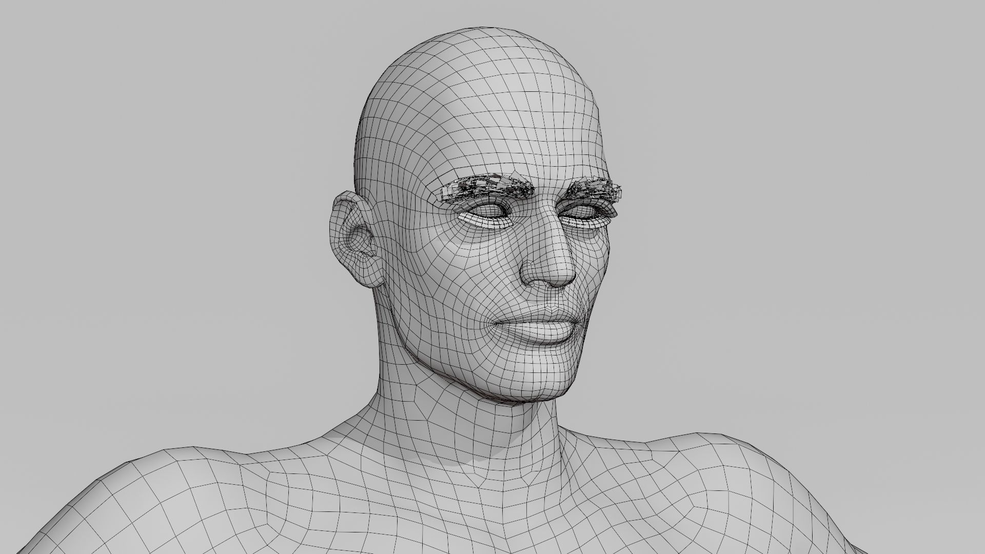 Base Meshes Characters Starter Kit High-Poly Pack 3D model_16