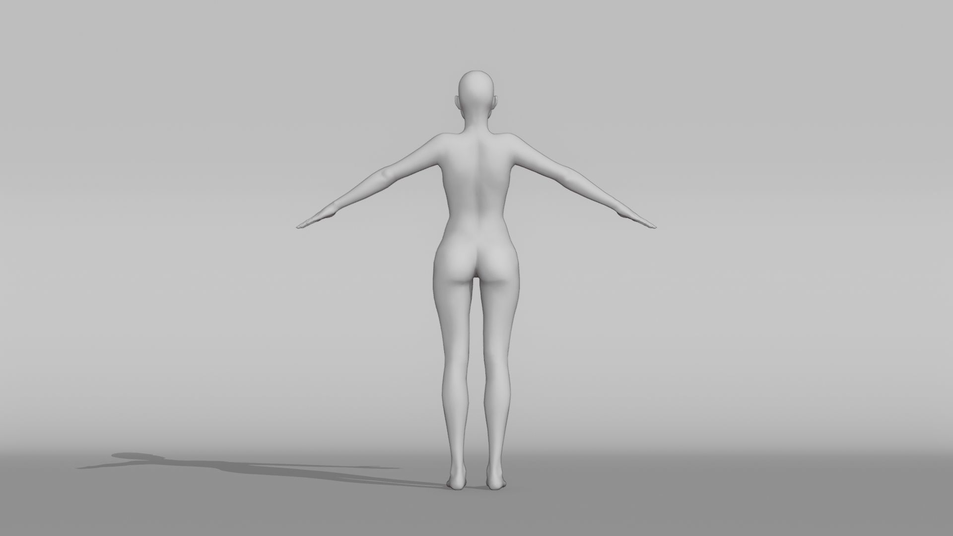 Base Meshes Characters Starter Kit High-Poly Pack 3D model_29