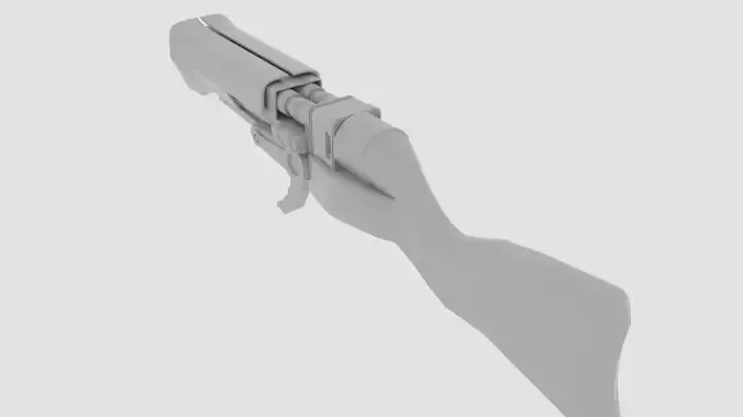 Fantasy shotgun model 