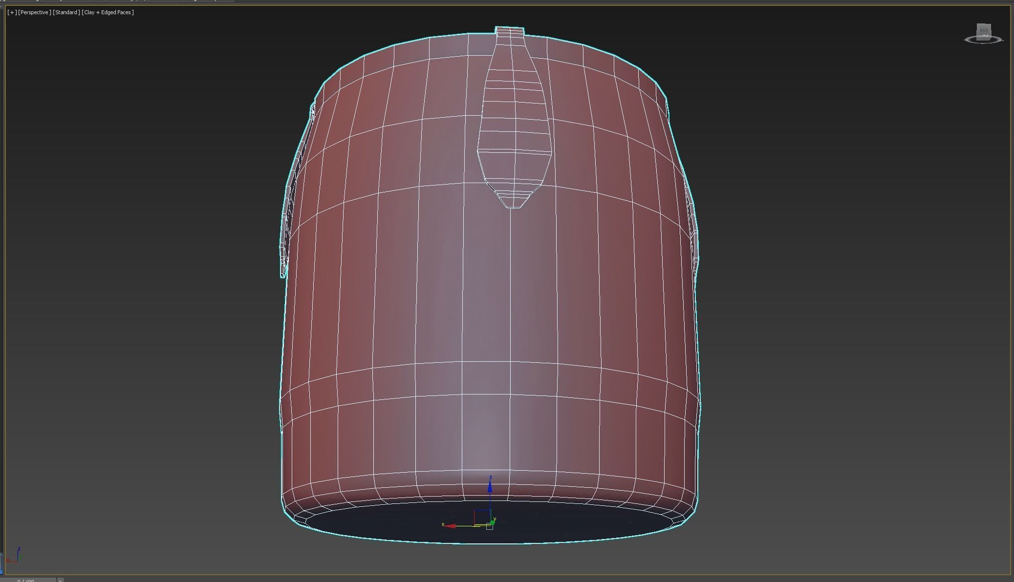 Wooden Aged Medieval Low-poly 3D model_7