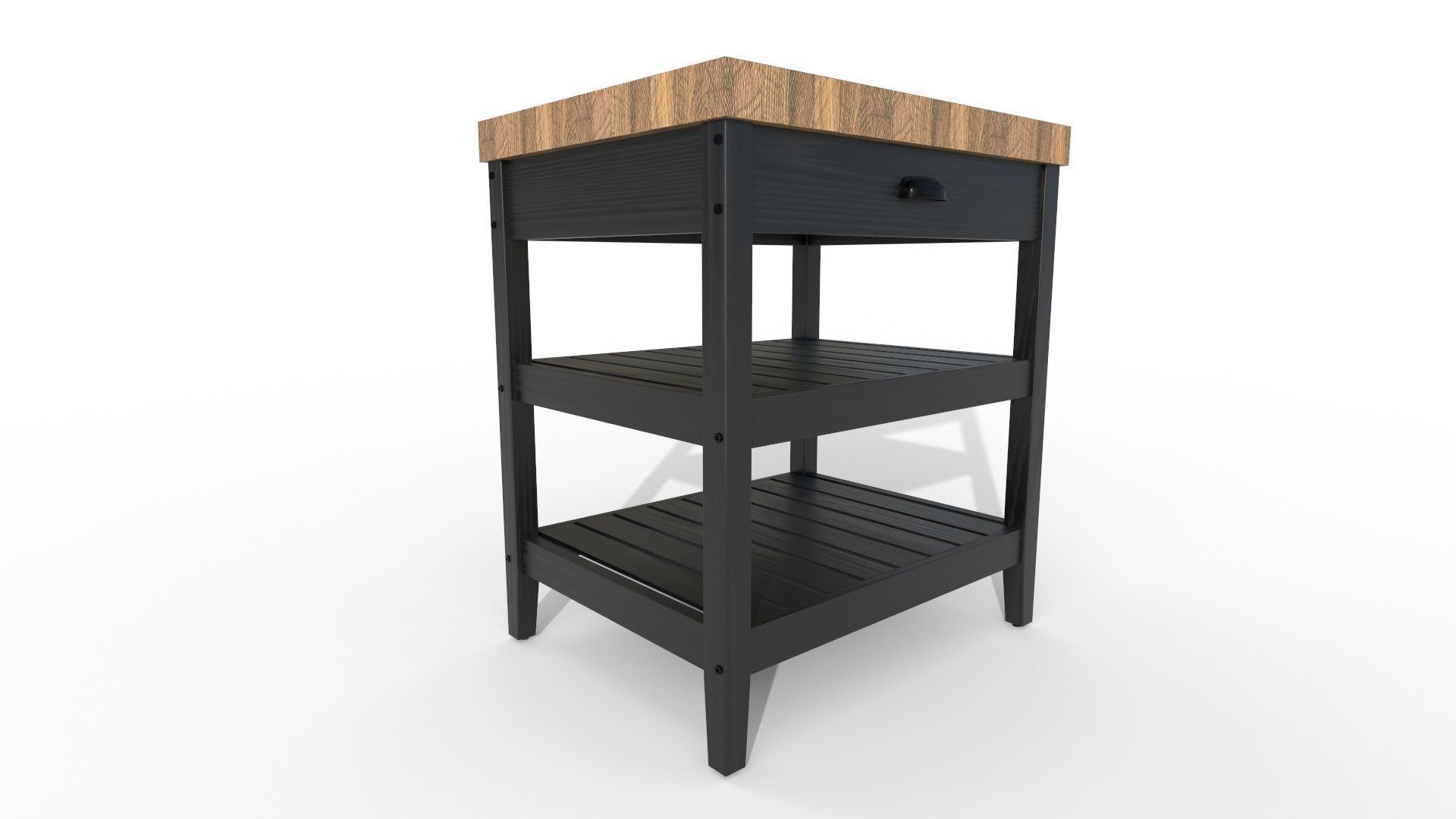 TV cabinet and table set 3D Model Collection_12