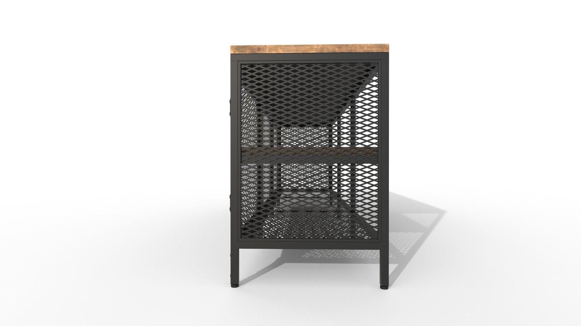 TV cabinet and table set 3D Model Collection_5