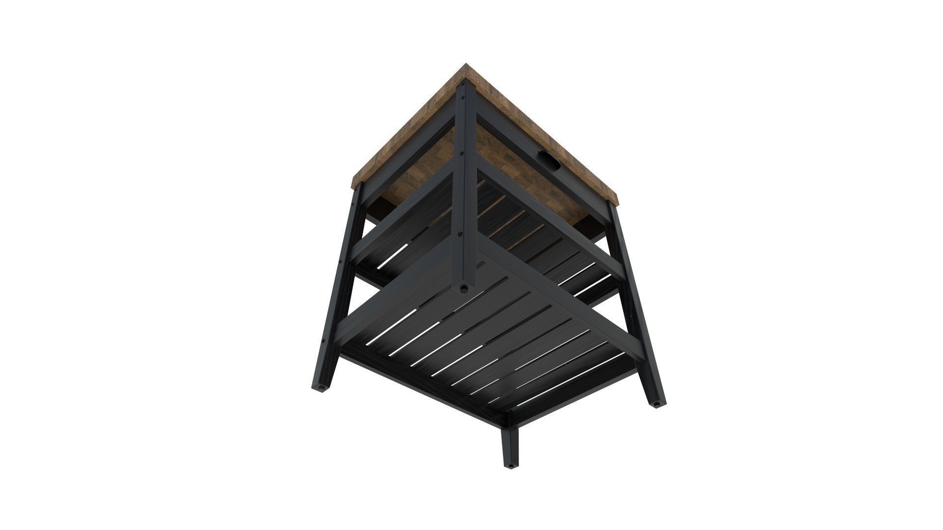 TV cabinet and table set 3D Model Collection_15