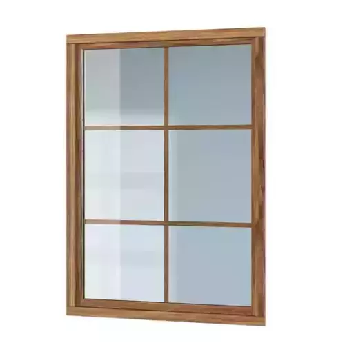 Classic Wooden Paneled Window