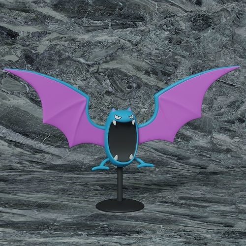 pokemon golbat 3D print model