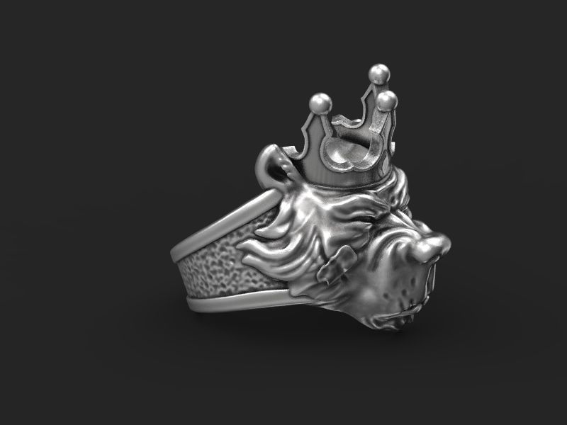 Ring Bear bully crown 3d model for 3d printing 3D print model 3D print model_14