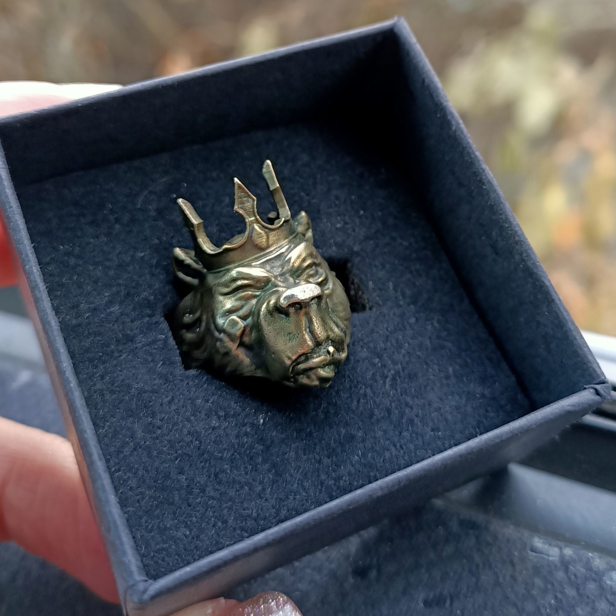 Ring Bear bully crown 3d model for 3d printing 3D print model 3D print model_2